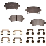 Order Rear Semi Metallic Pads by PROFUSION - PMD1430S For Your Vehicle