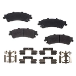 Order RS PARTS - RSD792MH - Rear Semi Metallic Pads For Your Vehicle