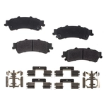 Order RS PARTS - RSD792MH - Plaquettes arrière semi-métallique For Your Vehicle