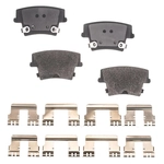 Order RS PARTS - RSD1057MH - Plaquettes arrière semi-métallique For Your Vehicle