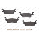 Order Plaquettes arrière semi-métallique by RS PARTS - RSD1120MH For Your Vehicle