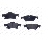 Order RS PARTS - RSD1498M - Plaquettes arrière semi-métallique For Your Vehicle