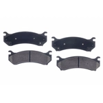 Order RS PARTS - RSD785MH - Rear Semi Metallic Pads For Your Vehicle