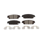 Order SIM - SIM-1707 - Rear Semi-Metallic Disc Brake Pads For Your Vehicle