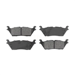 Order SIM - SIM-1790 - Rear Semi-Metallic Disc Brake Pads For Your Vehicle