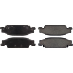 Order plaquettes arrière en céramique de qualité supérieur by CENTRIC PARTS - 105.09220 For Your Vehicle