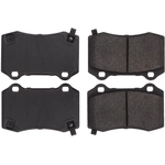 Order plaquettes arrière en céramique de qualité supérieur by CENTRIC PARTS - 105.10531 For Your Vehicle