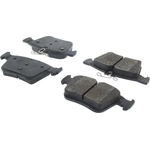 Order CENTRIC PARTS - 104.17610 - Plaquettes arrières semi-métallique de qualité supérieur For Your Vehicle