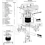 Order Rear Suspension Kit by AIR LIFT - 57216 For Your Vehicle