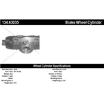 Order Cylindre de roue arrière by CENTRIC PARTS - 134.63035 For Your Vehicle