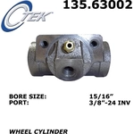 Order Rear Wheel Cylinder by CENTRIC PARTS - 135.63002 For Your Vehicle