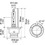 Order Replacement Bulb by HELLA - D2S5000K For Your Vehicle