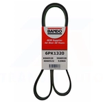 Order BANDO - BAN-6PK1320 - Serpentine Belt For Your Vehicle