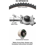 Order Kit de courroie de distribution avec pompe à eau by DAYCO - WP283K1B For Your Vehicle