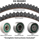 Order Timing Belt Kit Without Water Pump by DAYCO - 95332K1 For Your Vehicle