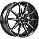 Order Noir brillant - Alliage à face usinée par DAI WHEELS (15x6.5 38.0 mm) For Your Vehicle