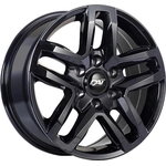 Order Alliage noir brillant de DAI WHEELS (17x8.0 35.0 mm) For Your Vehicle