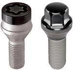 Order MCGARD - 67179BK - Chrome Black Cone Seat Bolt Lug Ensemble d'installation de roue For Your Vehicle