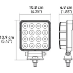 Order Lampe de travail by HELLA - 357106002 For Your Vehicle