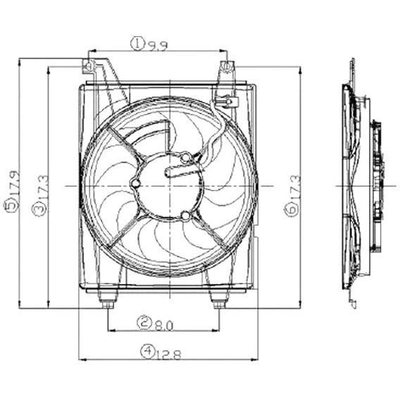 A/C Condenser Fan - HY3113105 pa2