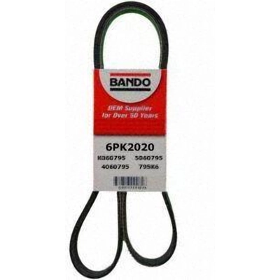 Climatisation, alternateur et courroie de direction assistée by BANDO USA - 6PK2020 pa3