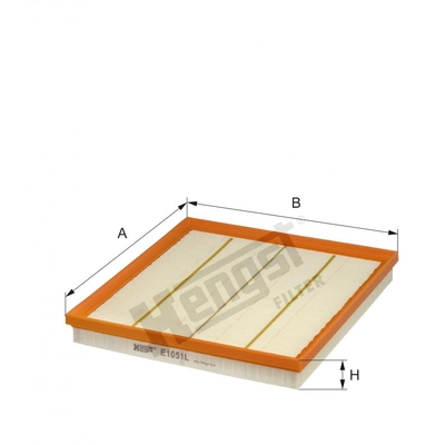 HENGST FILTER - E1051L - Filtre à air Insert pa2