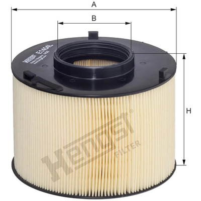 HENGST FILTER - E1454L - Filtre à air Insert pa2