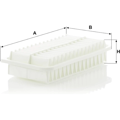 MANN-FILTER - C2620 - Filtre à air pa3