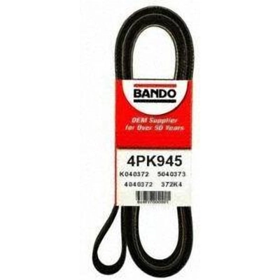 Alternator And Water Pump Belt by BANDO USA - 4PK945 pa4