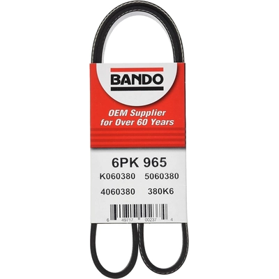 BANDO USA - 6PK965 - Alternator Belt pa5