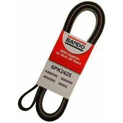 Alternator, Power Steering And Water Pump Belt by BANDO USA - 6PK2425 pa3