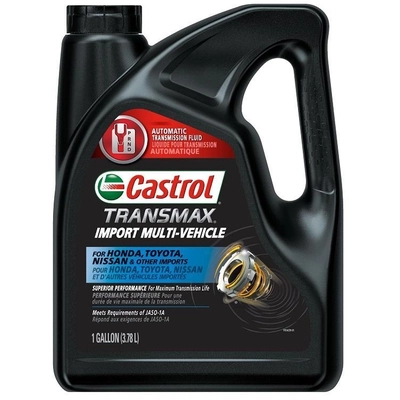 CASTROL - 006726BC - Liquide a transmission automatique Transmax Import Multi-Vehicle ATF , 3.78L pa37