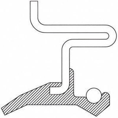 Joint de pompe avant de transmission automatique by NATIONAL OIL SEALS - 4950 pa2