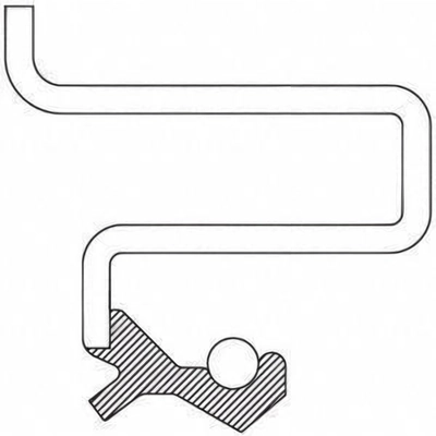 Joint de pompe avant de transmission automatique by NATIONAL OIL SEALS - 710557 pa2