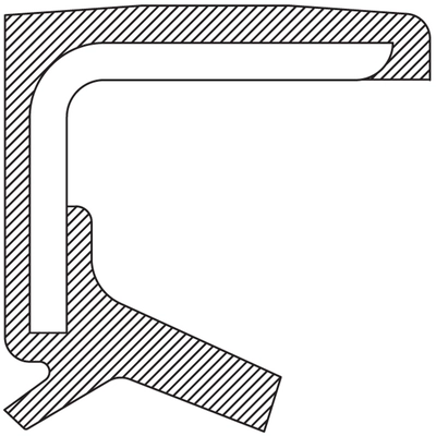 Automatic Transmission Manual Shaft Seal by NATIONAL OIL SEALS - 710544 pa2