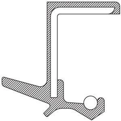 Automatic Transmission Seal by NATIONAL OIL SEALS - 710298 pa3