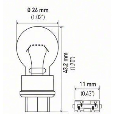 Backup Light by HELLA - 3157TB pa13