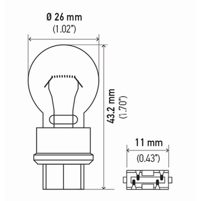 Backup Light by HELLA - 3157TB pa3