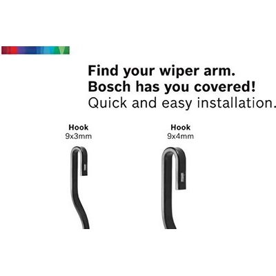 Beam Wiper Blade by BOSCH - 13A pa8