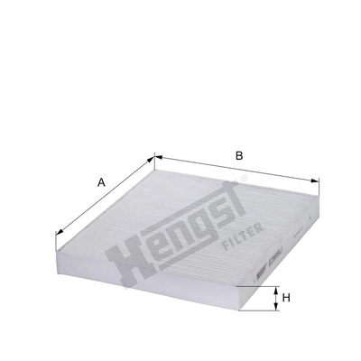 HENGST FILTER - E2998LI - Cabin Air Pollen Filter pa2