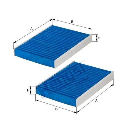 HENGST FILTER - E4938LB2 - Biofunctional Cabin Filter pa2