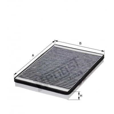 HENGST FILTER - E955LC - Cabin Air Carbon Filter pa2