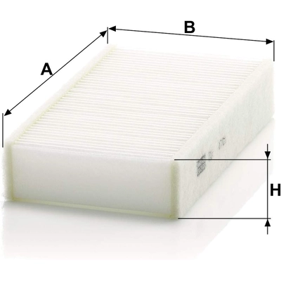 MANN-FILTER - CU1721-2 - Cabin Air Filter pa4