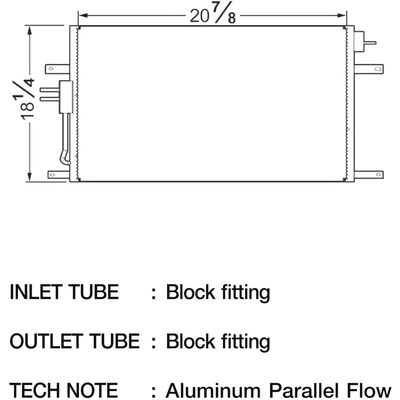 Condenser by CSF - 10471 pa1