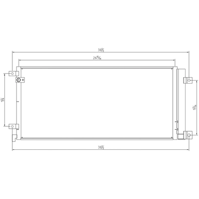 Condenseur by CSF - 10847 pa3