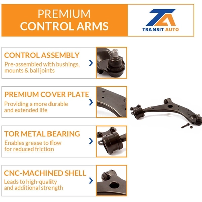 TRANSIT WAREHOUSE - TOR-CK620309 - Control Arm With Ball Joint pa2