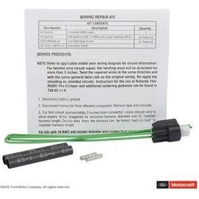 Coolant Temperature Sensor Connector by MOTORCRAFT - WPT1469 pa1