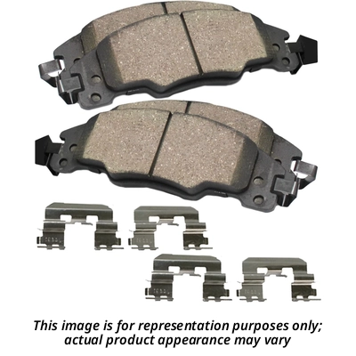Front Ceramic Pads by WORLDPARTS SYNERGY - WSD784CH 2