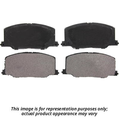 Front Semi Metallic Pads by WORLDPARTS SYNERGY - WSD784AMH 2