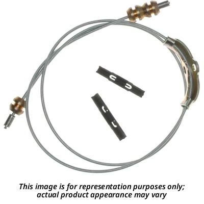 Intermediate Brake Cable by WORLDPARTS - 1797247 1